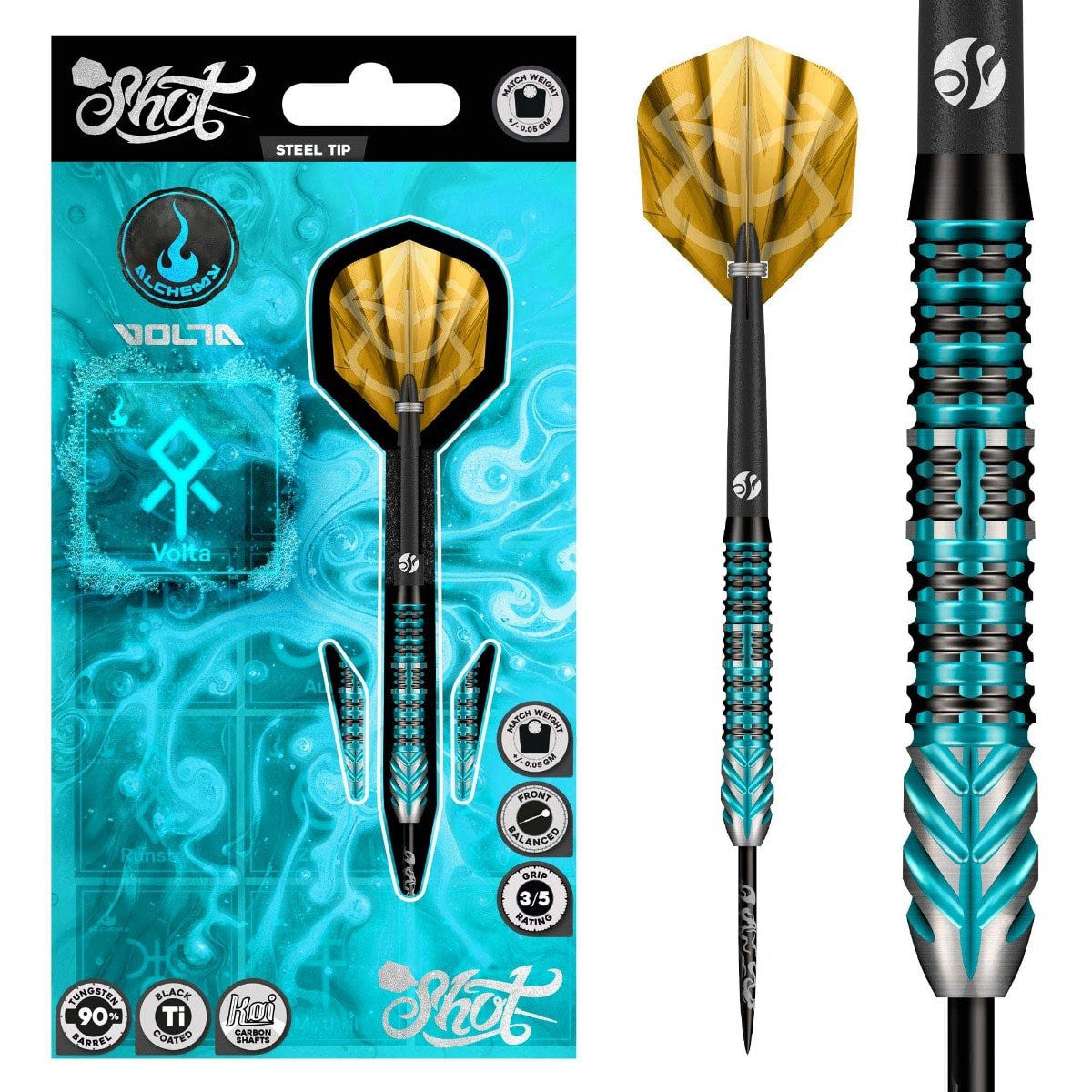 Shot Alchemy Volta 90% Steeltip
