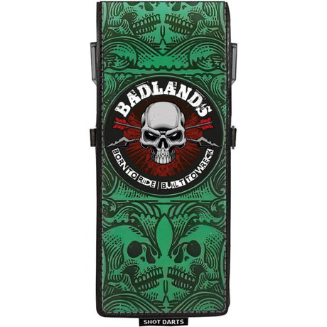 Shot Inked Badlands Dart Case Grün/ Blau