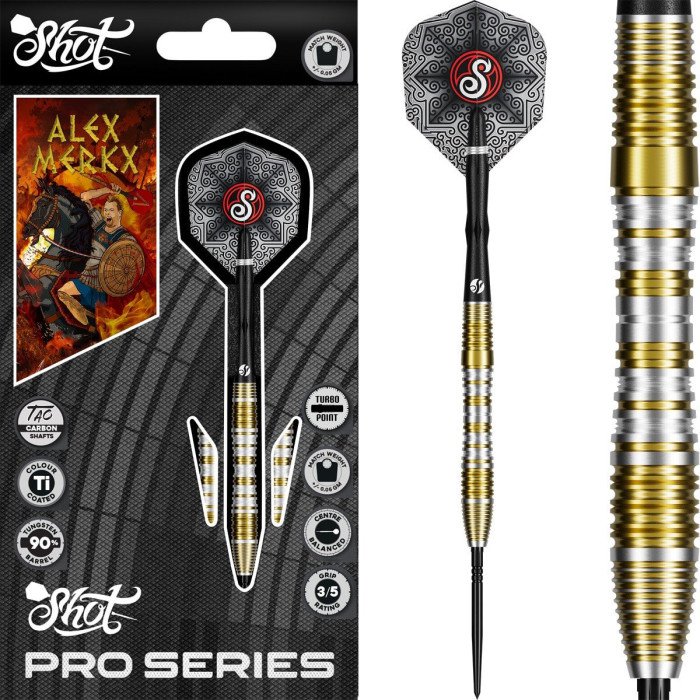 Shot Pro Series Alexander Merkx TP 90% Tungsten 23g Steeltip