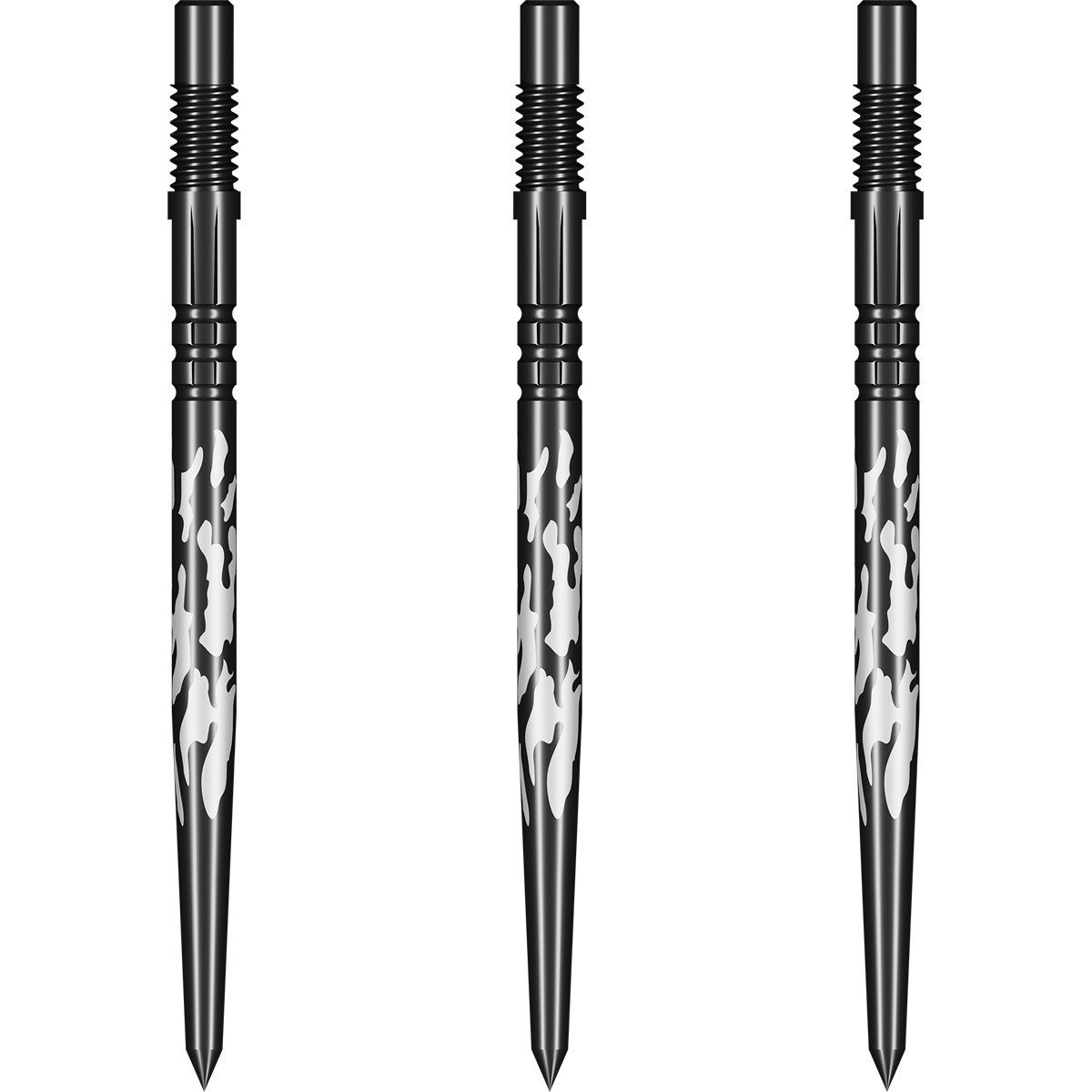 Shot Shadow Black Turbo Dart Points