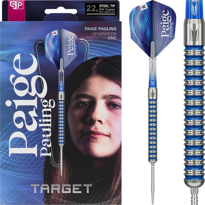 Target Paige Pauling 22g 90% SP Steeltip
