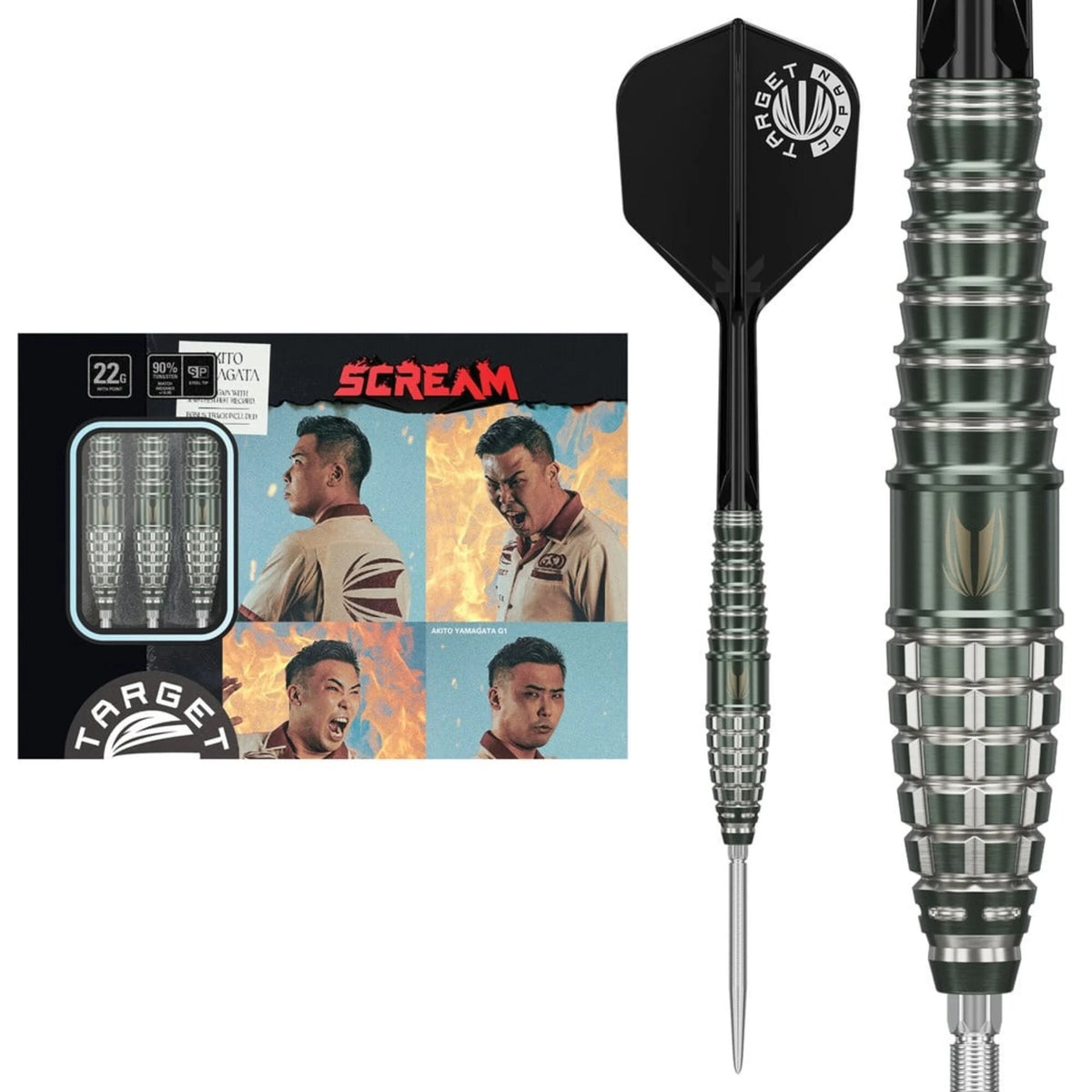 ダーツ TARGET SCREAM AKITO YAMAGATA Model TARGET SCREAM Gen 1 (AKITO YAMAGATA Prime Series) - TARGET
