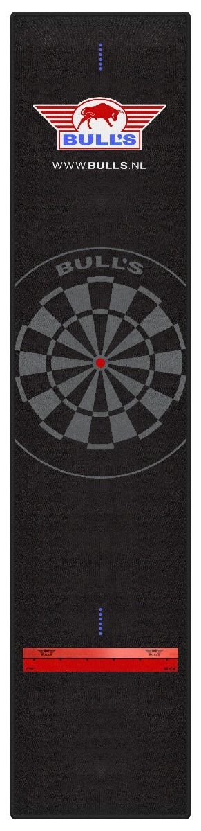 Bull's Carpet Dartteppich 300 x 65 cm mit Holz-Oche