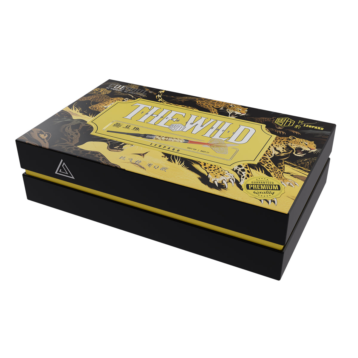 Cuesoul "The Wild" 95% Tungsten Leopard Steeltip