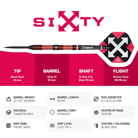 Bull's Sixty S1 Steeldarts
