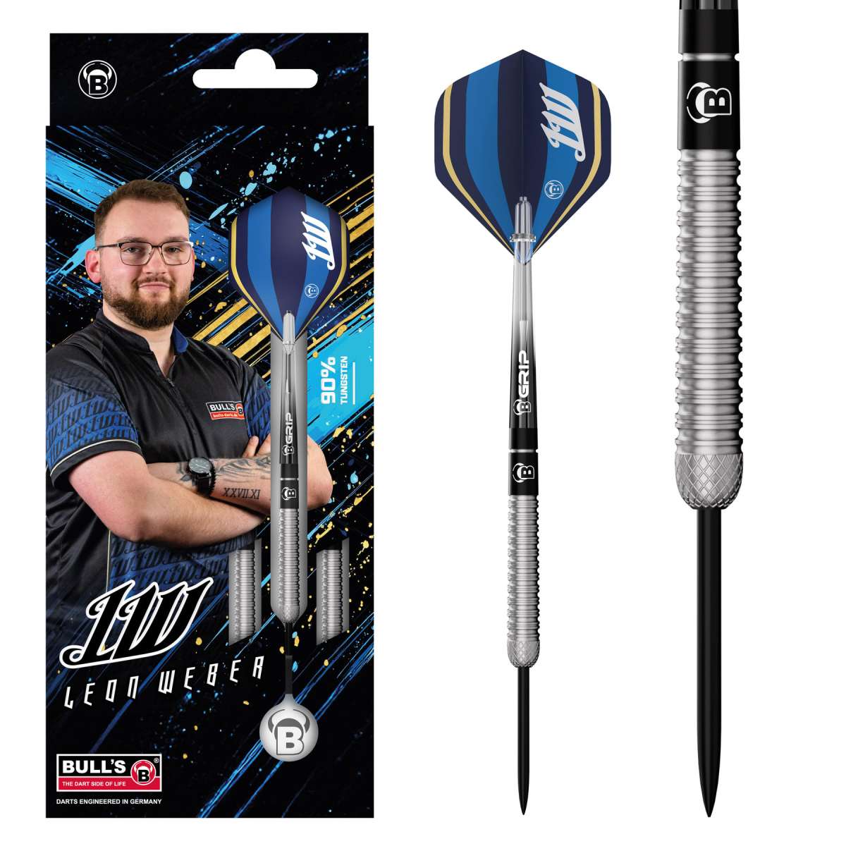 Bull's Leon Weber Steeldarts 23g