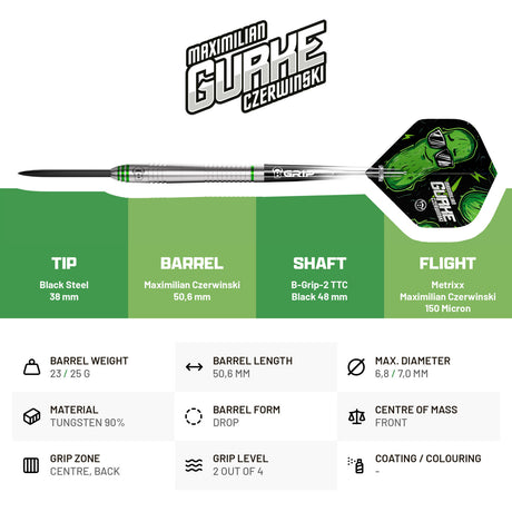 Bull's Max "Gurke" Czerwinski Steeldarts