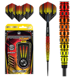 WINMAU FIRESTORM FLAME 90% STEELDARTS