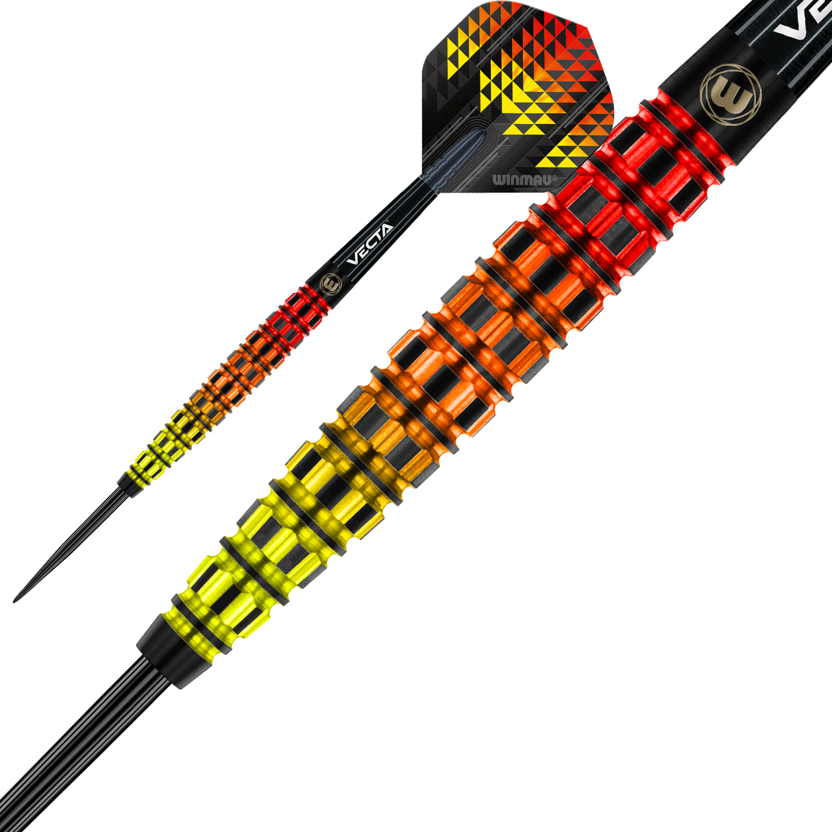 WINMAU FIRESTORM FLAME 90% STEELDARTS