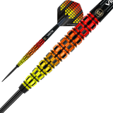 WINMAU FIRESTORM FLAME 90% STEELDARTS