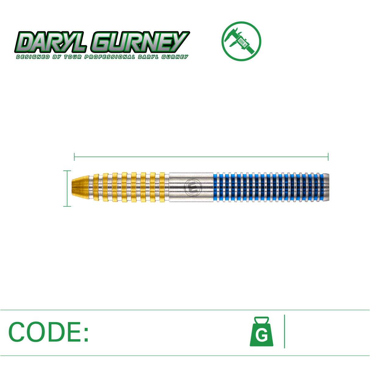 Winmau Daryl Gurney SC1 Steeldarts