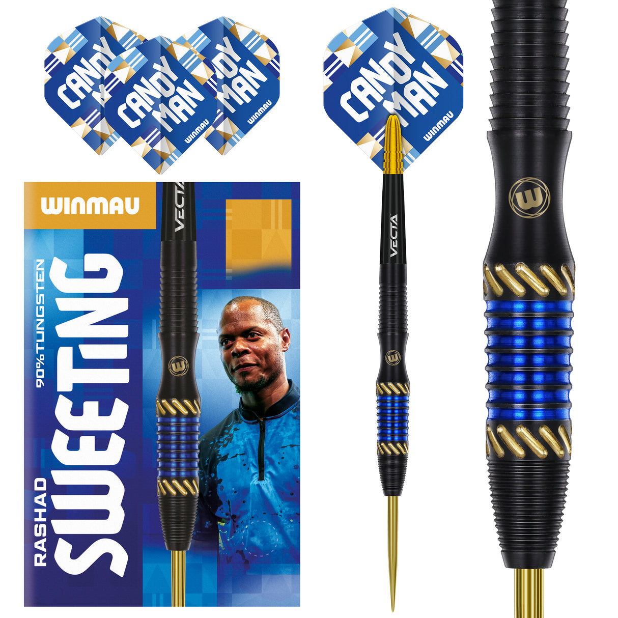 Winmau Rashad Sweeting 90% Steeldarts 24g