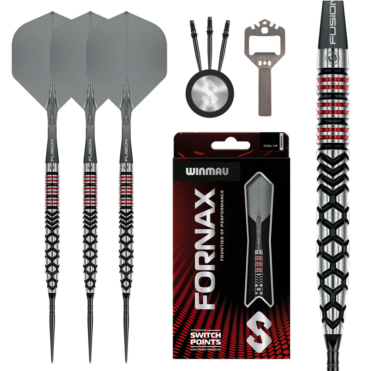 Winmau Fornax Switch Point Tapered Steeldart