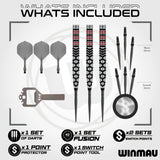 Winmau Fornax Switch Point Tapered Steeldart