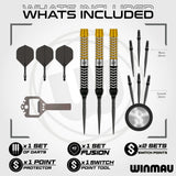 Winmau Exion Switch Point Parallel Steeldart