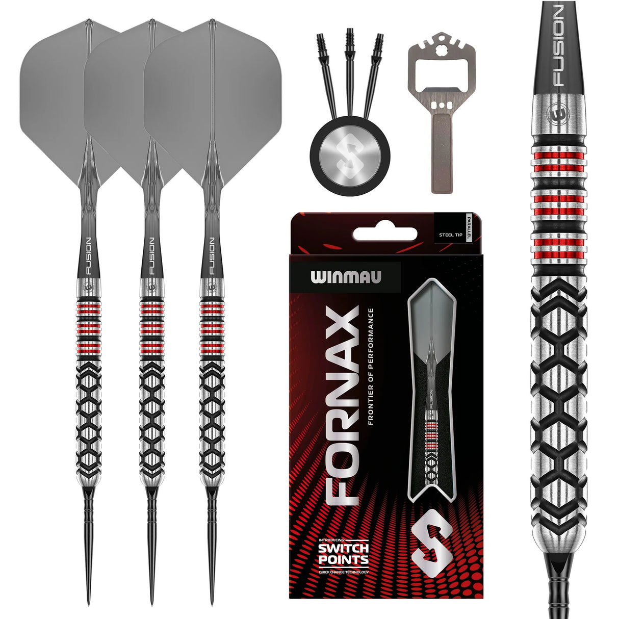 Winmau Fornax Switch Point Parallel Steeldart