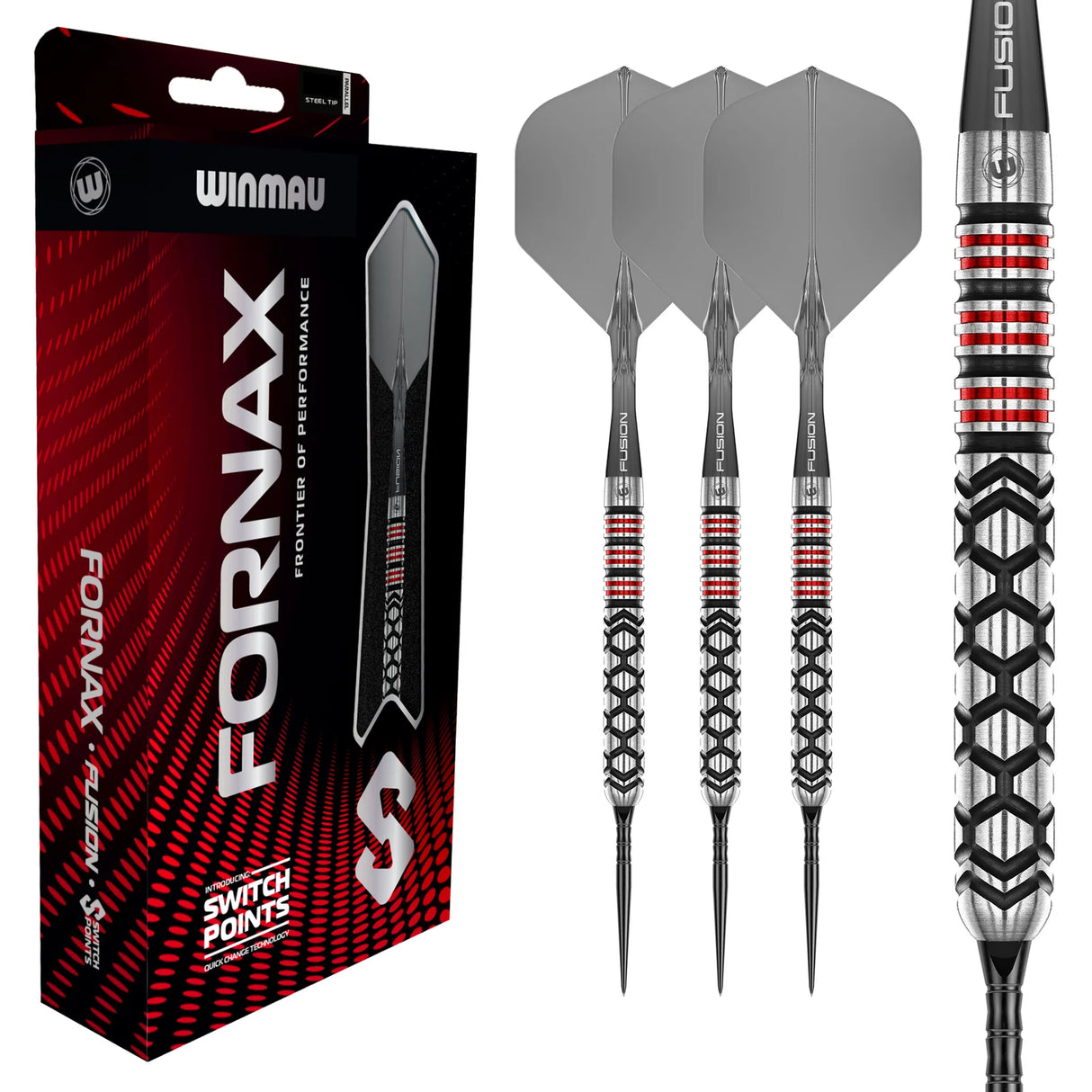 Winmau Fornax Switch Point Parallel Steeldart