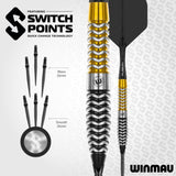 Winmau Exion Switch Point Torpedo Steeldart