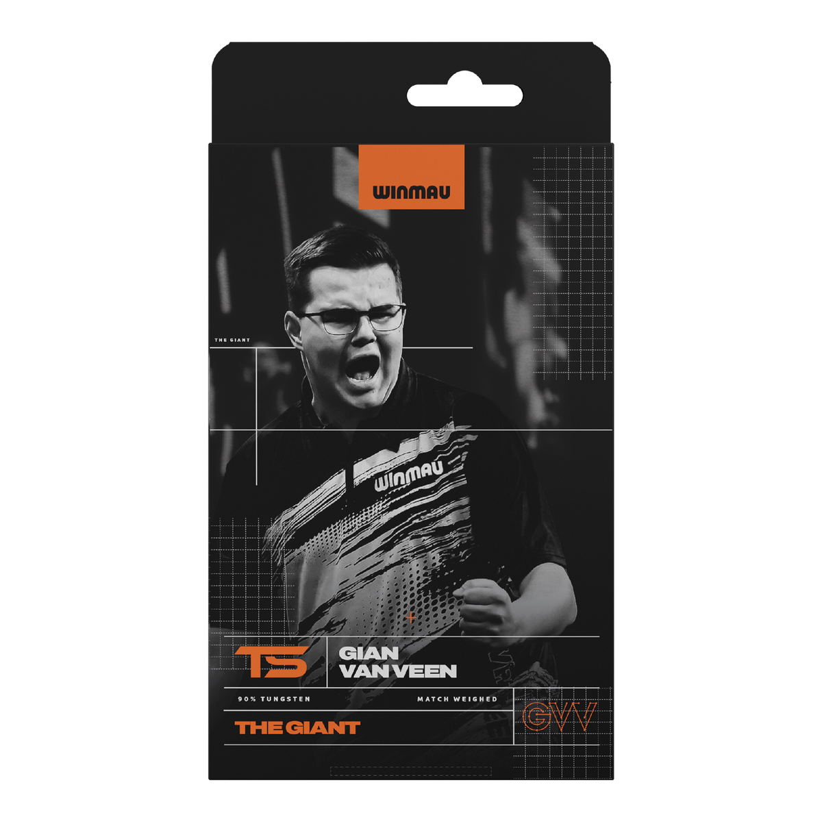 Winmau Gian van Veen TS Switch Point Steeldarts
