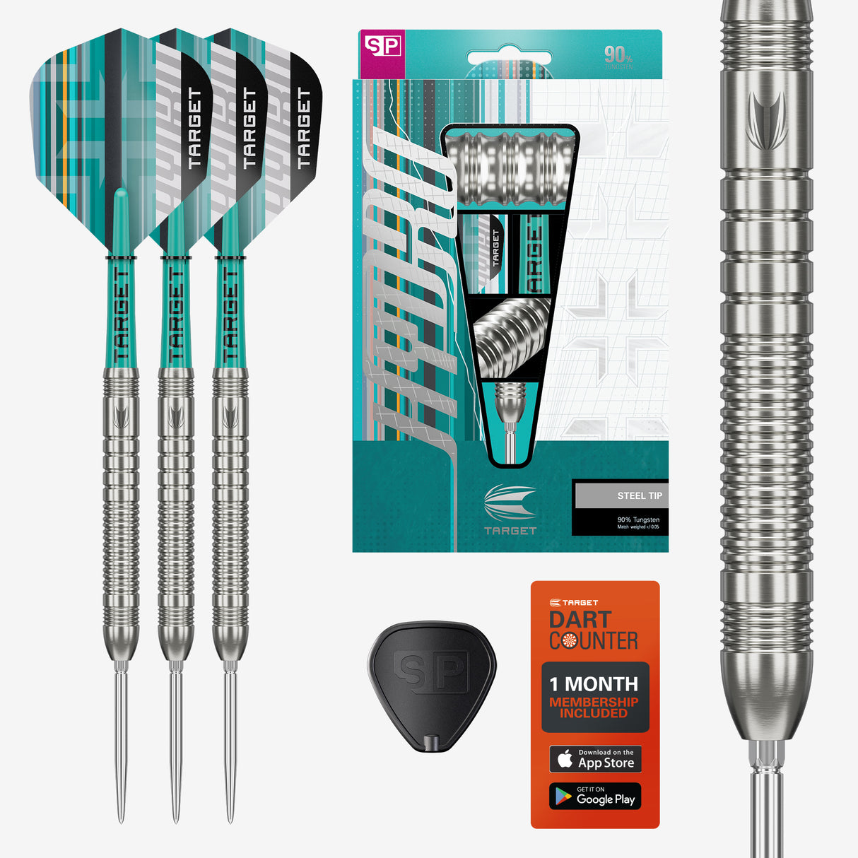 Target Hydro 90% 03 Swiss Steeltip