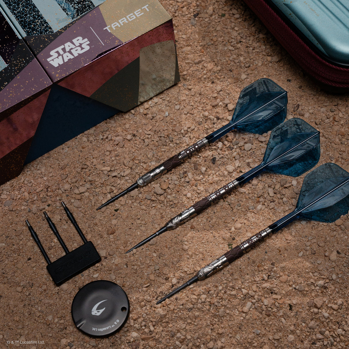 Target Star Wars Mandalorian 95% Tungsten SP Steeltip