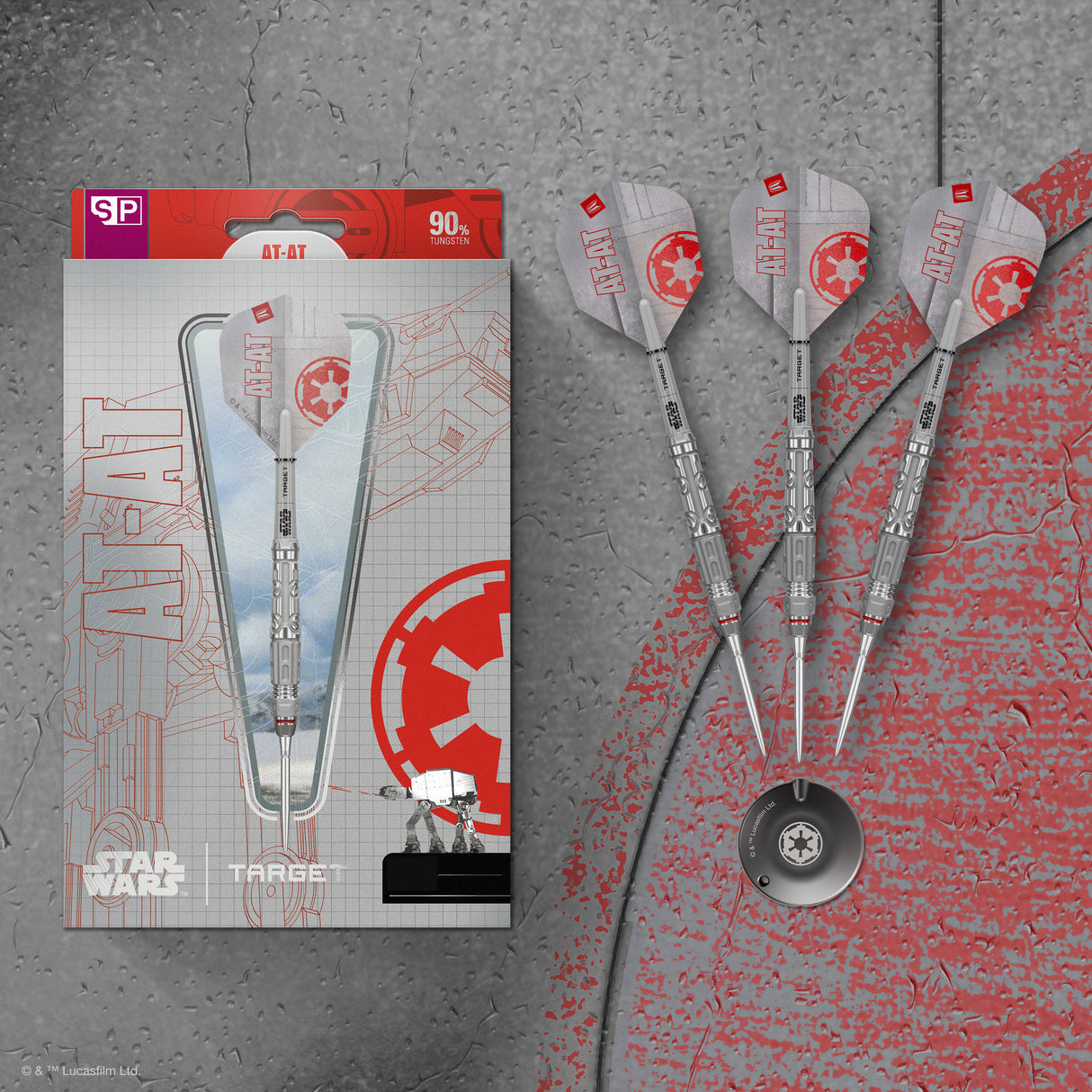 Target Star Wars AT-AT  90% Tungsten SP Steeltip