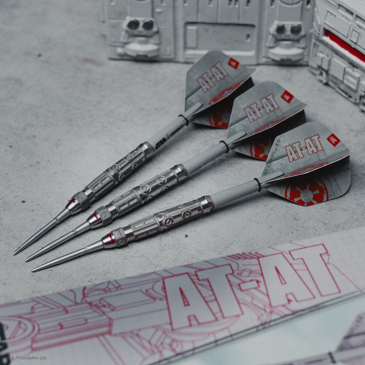 Target Star Wars AT-AT  90% Tungsten SP Steeltip