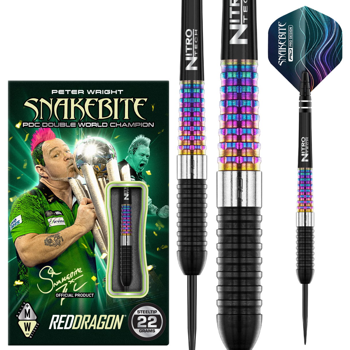 Red Dragon Peter Wright Corra Steeldarts