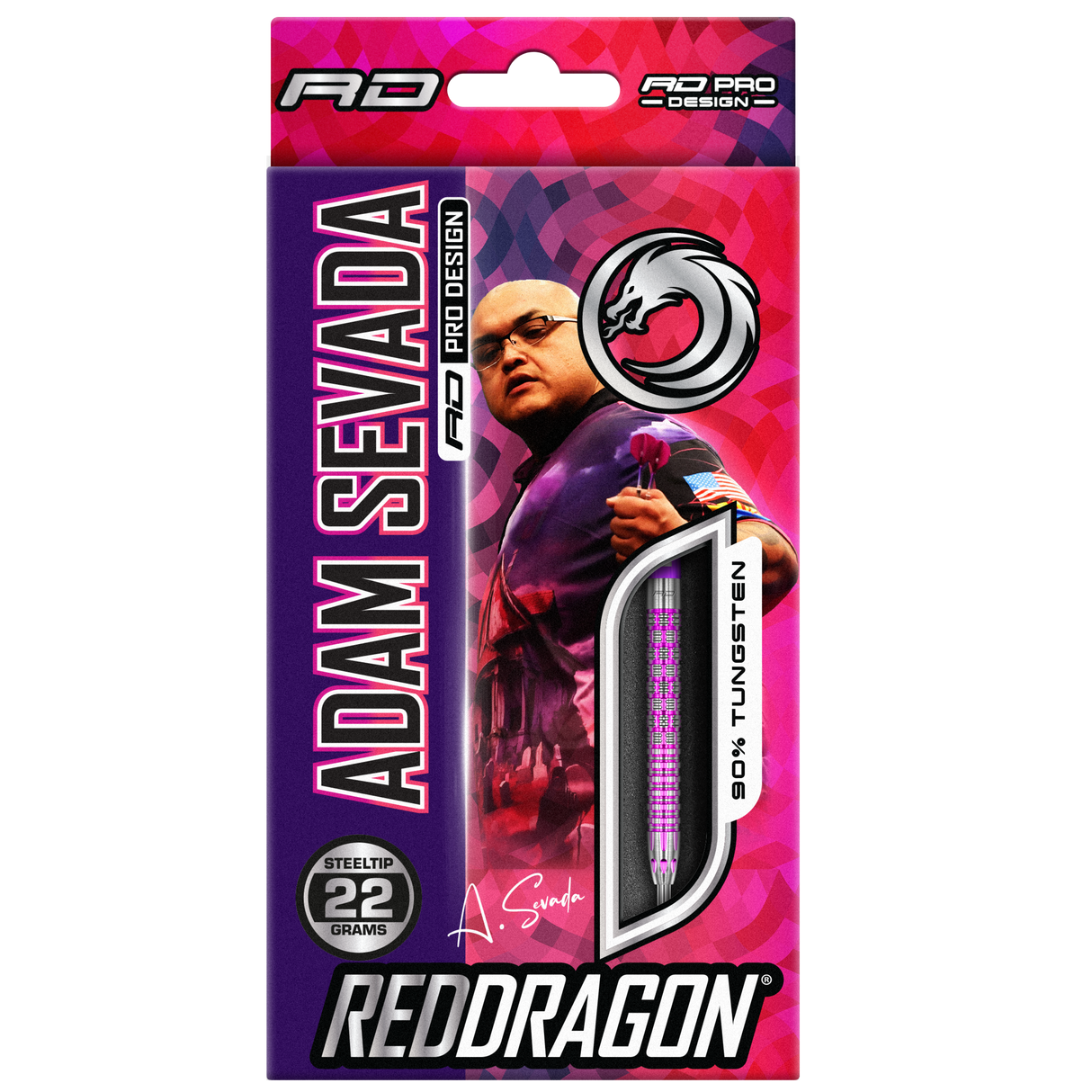 Red Dragon Adam Sevada Steeldarts 22g