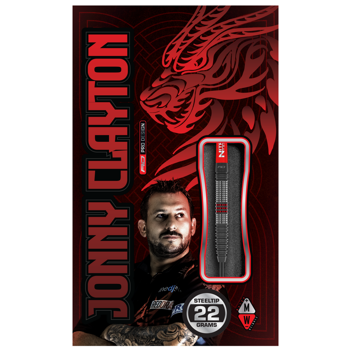 Red Dragon Jonny Clayton Hiraeth Steeldarts