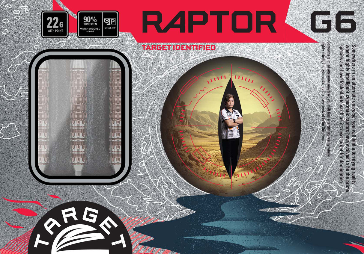 Target Japan Pime Series Raptor G6 GEORGE NISHITANI Steel 90% Tungsten