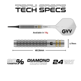 Winmau Gian Van Veen W-Max18g Softtip