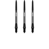 Caliburn EZ-EVO Dartspitzen - Dual Quad Flute - Schwarz