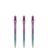 Caliburn EZ-EVO Dartspitzen - Helix Groove - Rainbow