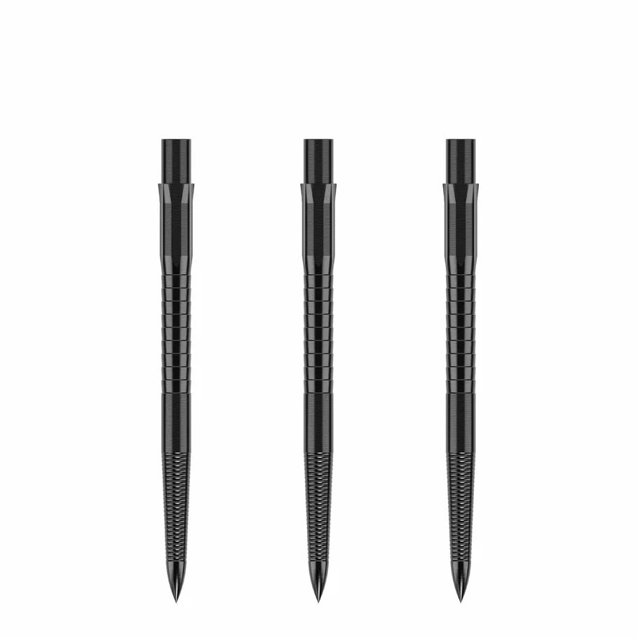 Caliburn Evo Dart Points - Micro Grip - Schwarz