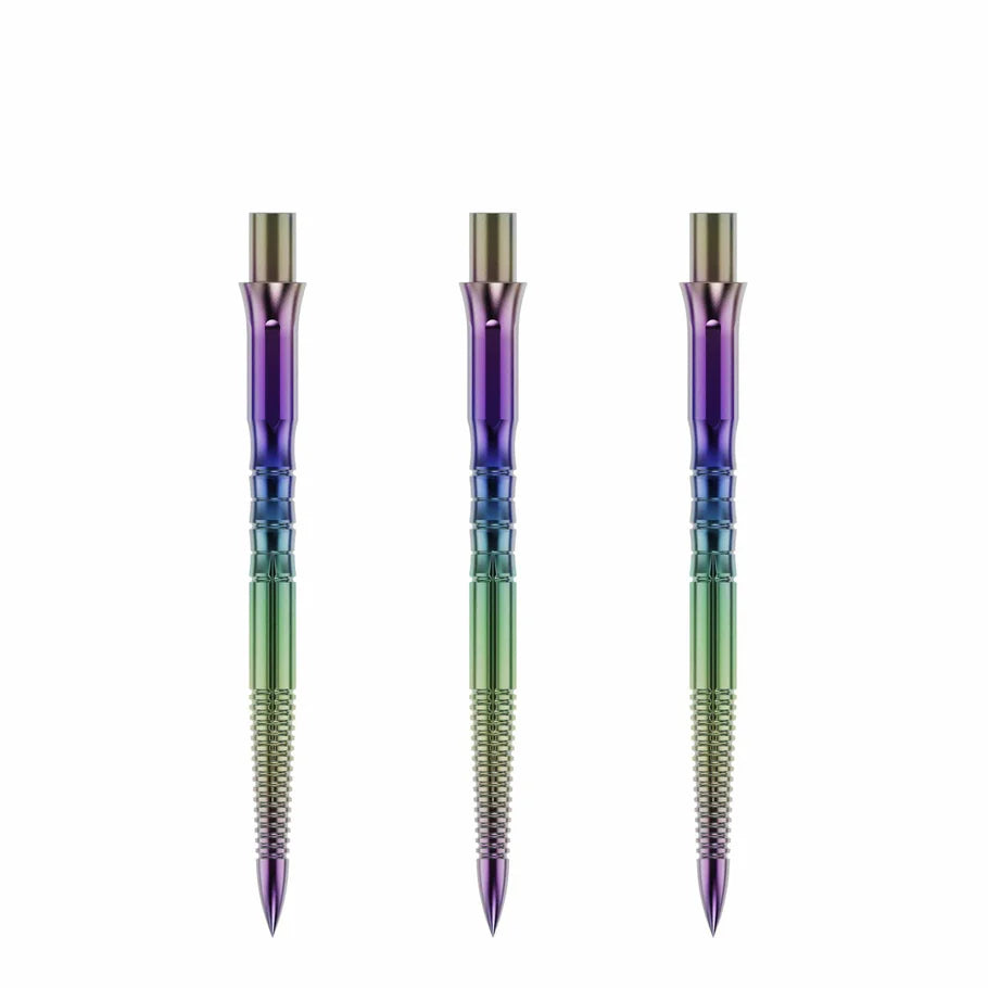 Caliburn Evo Dart Points - Bamboo - Rainbow