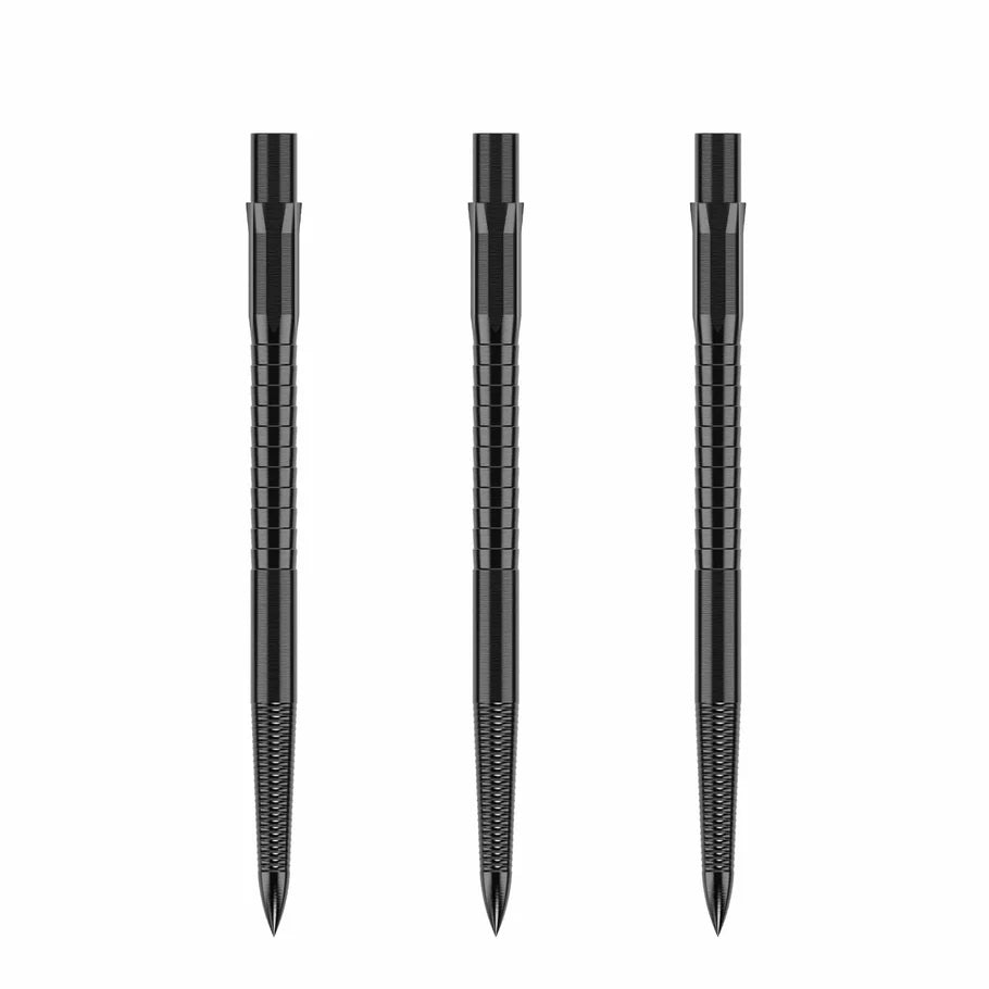 Caliburn Evo Dart Points - Micro Grip - Schwarz