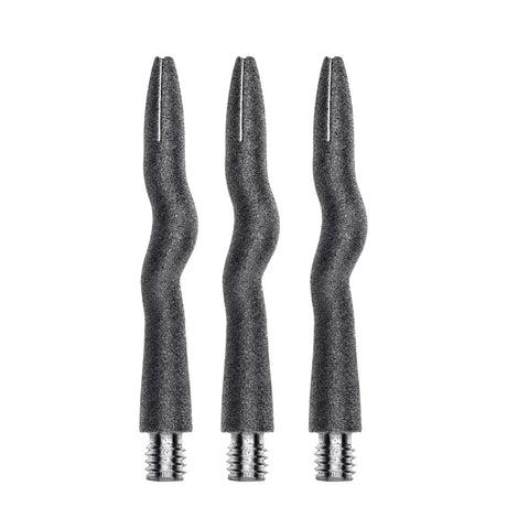 Caliburn Aluminium Curly Shafts Sandgestrahlt