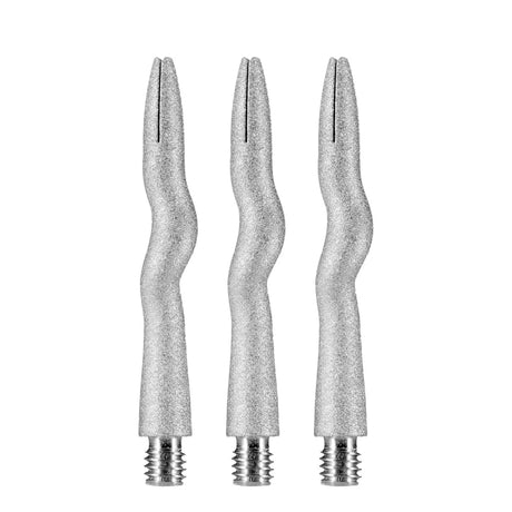 Caliburn Aluminium Curly Shafts Sandgestrahlt