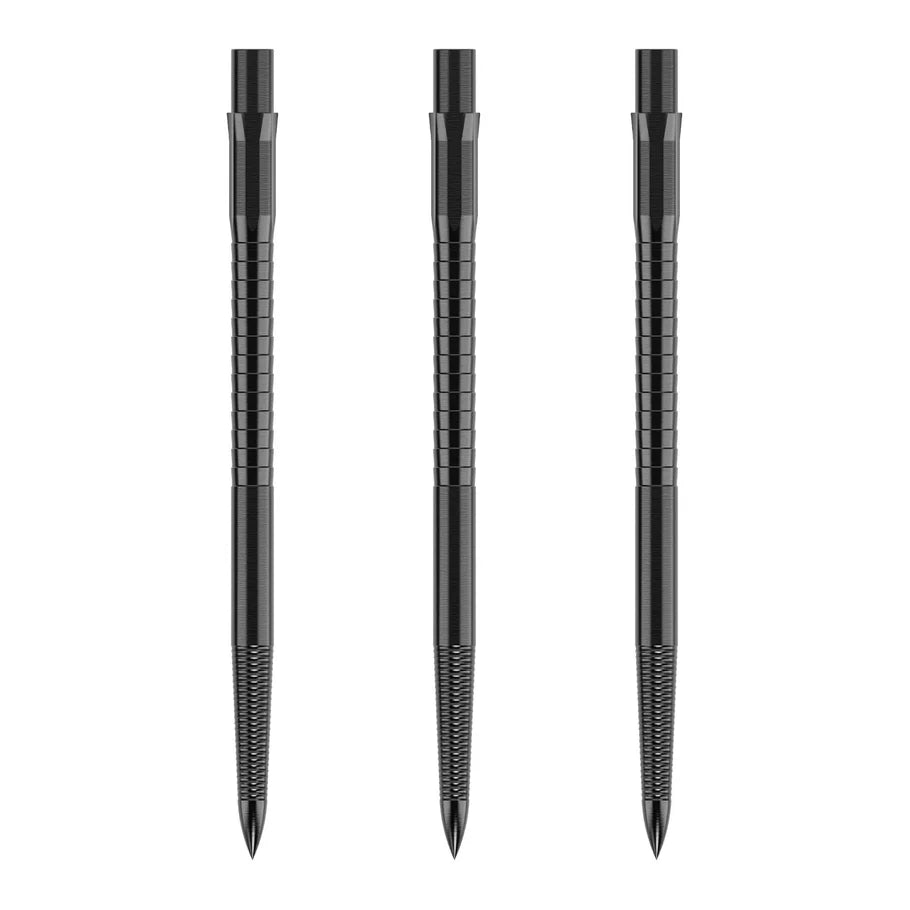 Caliburn Evo Dart Points - Micro Grip - Schwarz