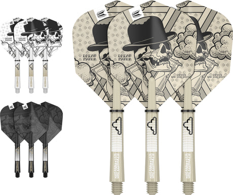 TARGET DIMITRI VAN DEN BERGH INK FLIGHT & SHAFT KIT