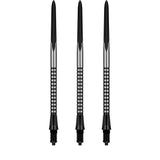 Caliburn EZ-EVO Dartspitzen - Dual Quad Flute - Schwarz