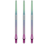 Caliburn EZ-EVO Dartspitzen - Dual Quad Flute - Rainbow