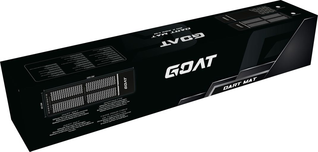 GOAT Checkout Dart Mat 285X80 cm