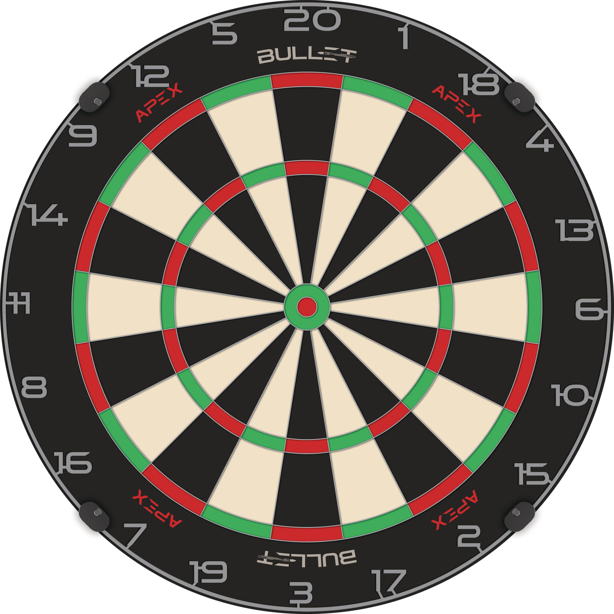 Bullet Apex Dartboard Brazilian Sisal
