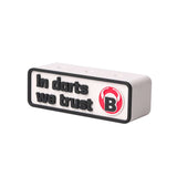 BULL´s Darts Darthalter Dartständer 1 Set Eckig Weiß