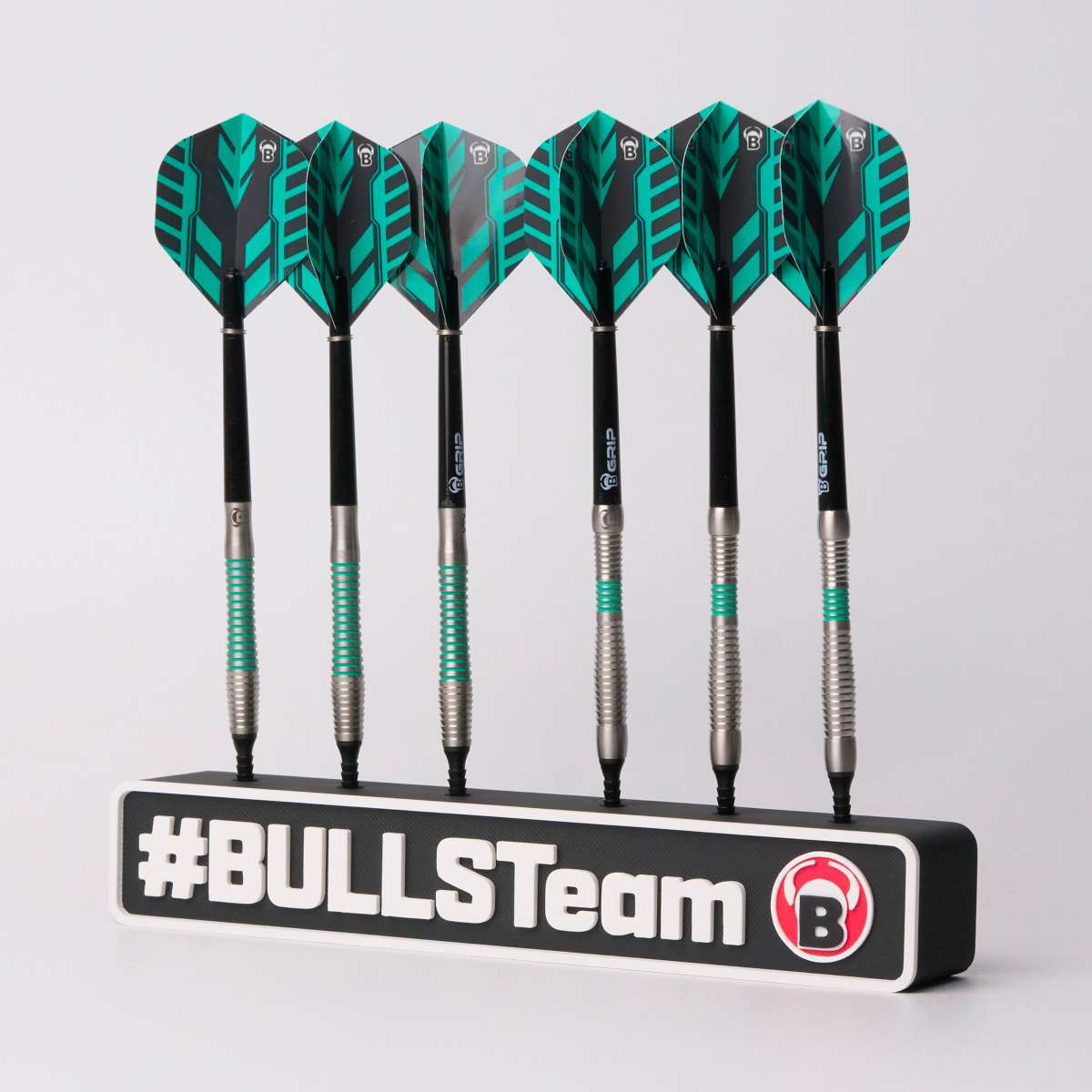 BULL'S Darthalter 2 Set Eckig Schwarz