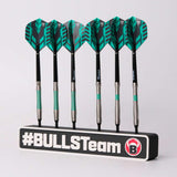BULL'S Darthalter 2 Set Eckig Schwarz