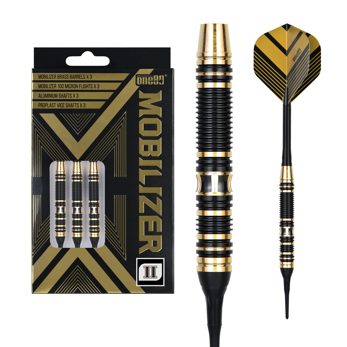 ONE80 Mobilizer 02 Brass Soft Tip 18g