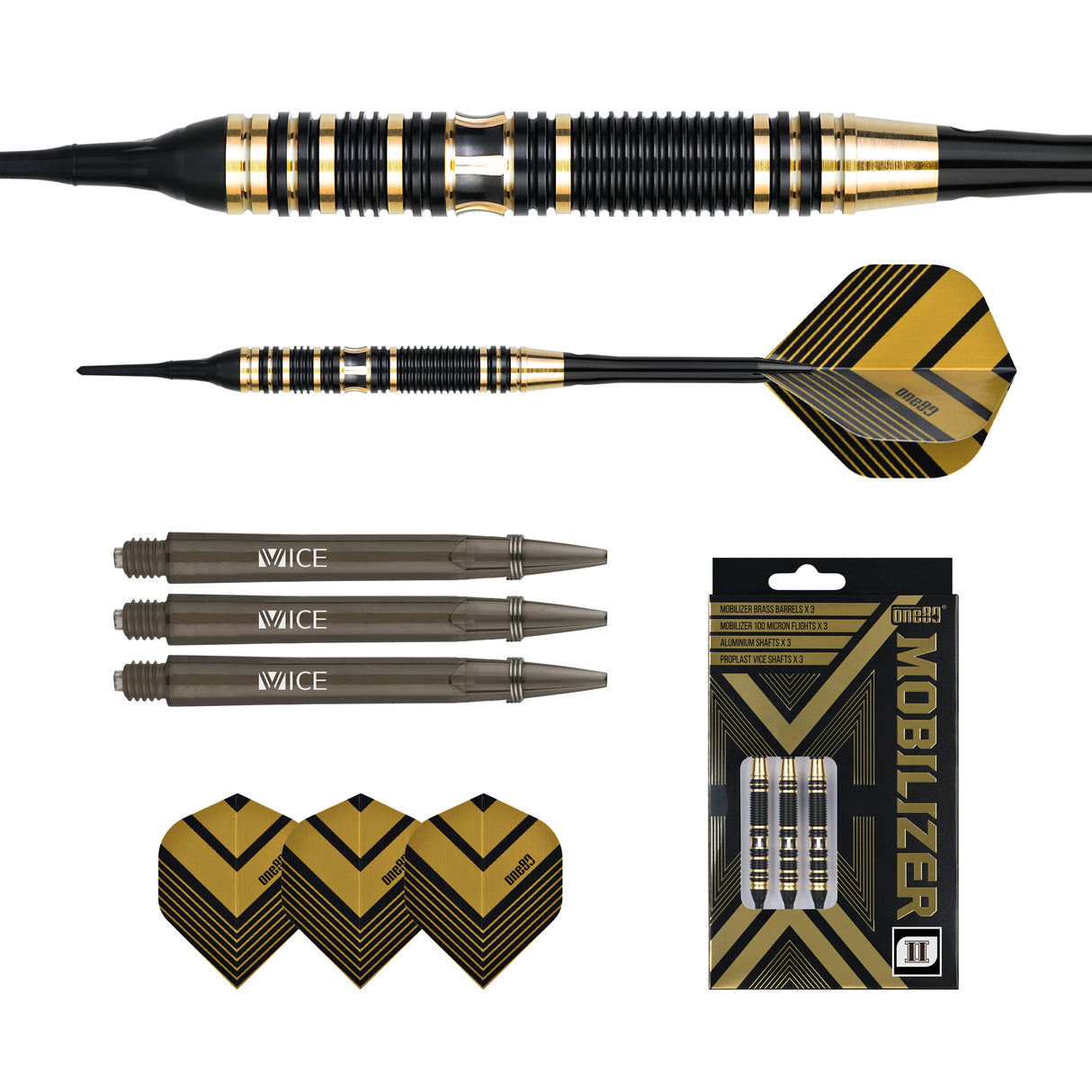 ONE80 Mobilizer 02 Brass Soft Tip 18g